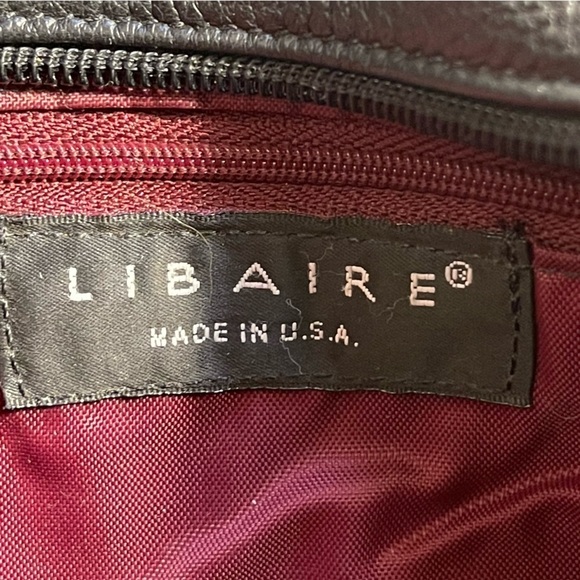 Libaire Made in U.S.A. vintage leather shoulder/crossbody bag - Picture 9 of 14